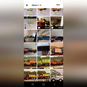 Vintage toys Tonka and others I'm just helping a friend get rid of them